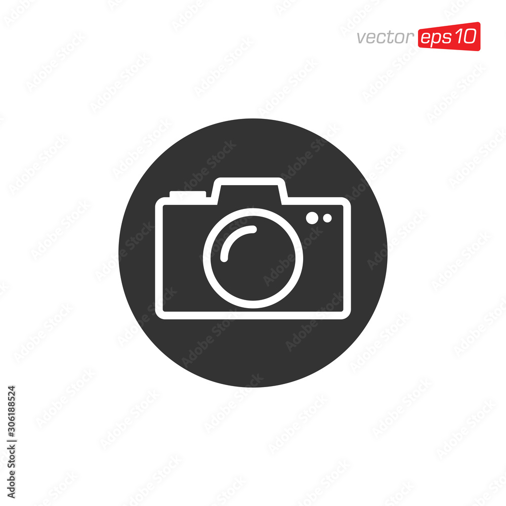 Camera Icon Design Vector Template Camera Icon Design Vector Template