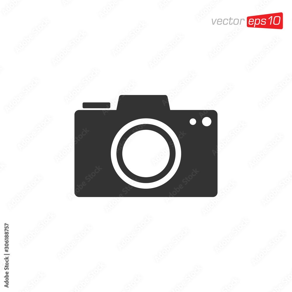 Camera Icon Design Vector Template