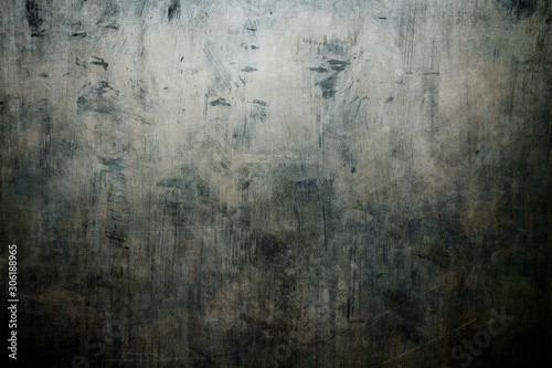 Splattered grungy canvas background or texture
