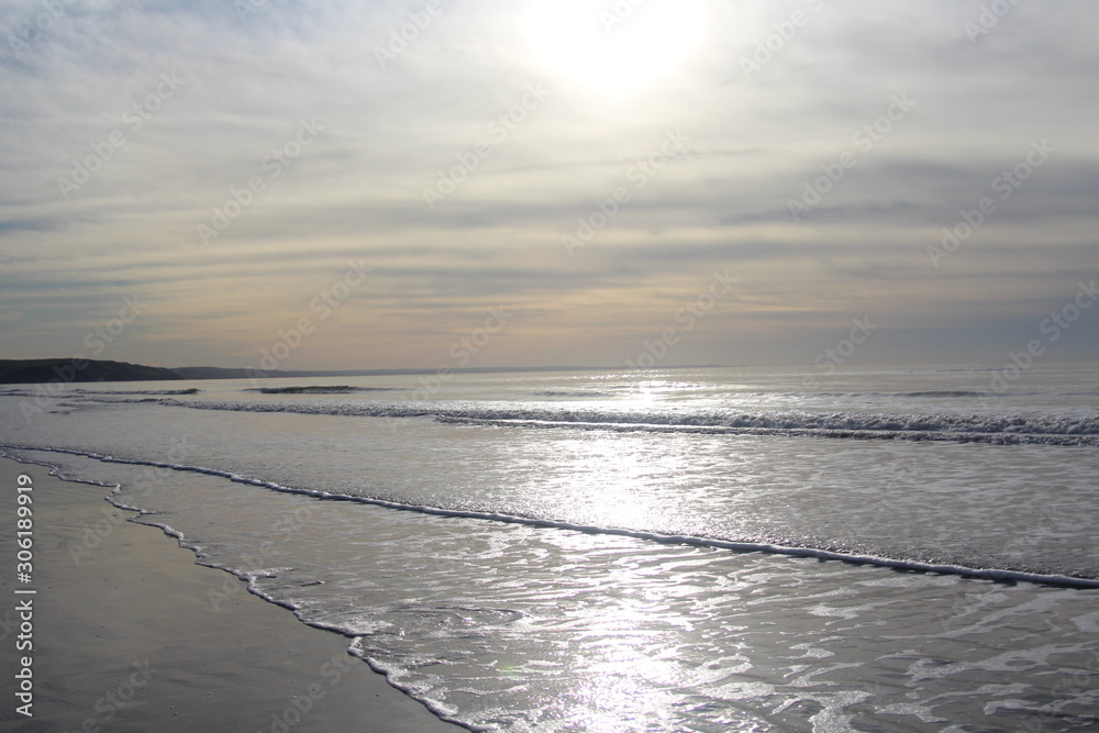 Beach Landscape Background