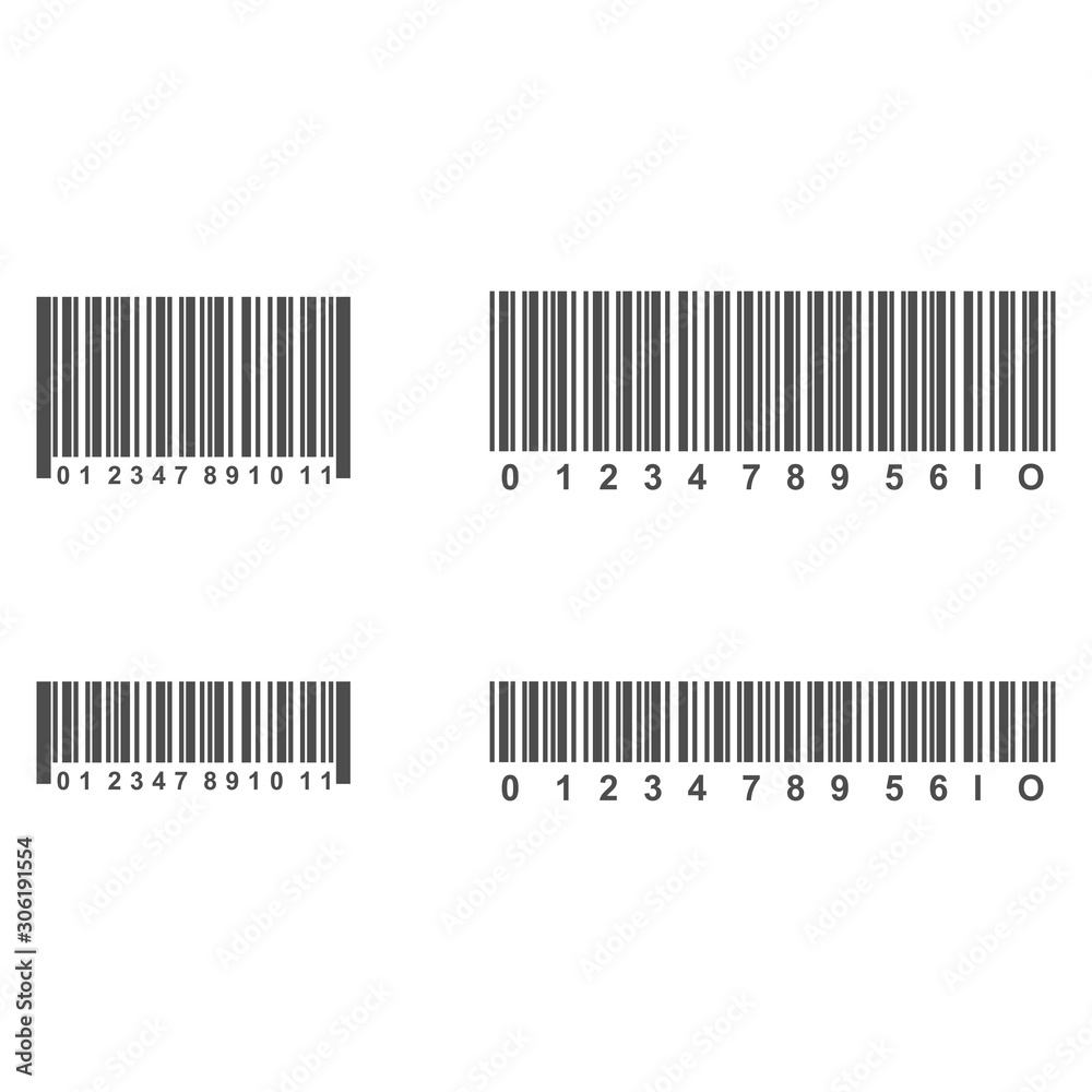 barcode icon vector design symbol barcode icon vector design symbol