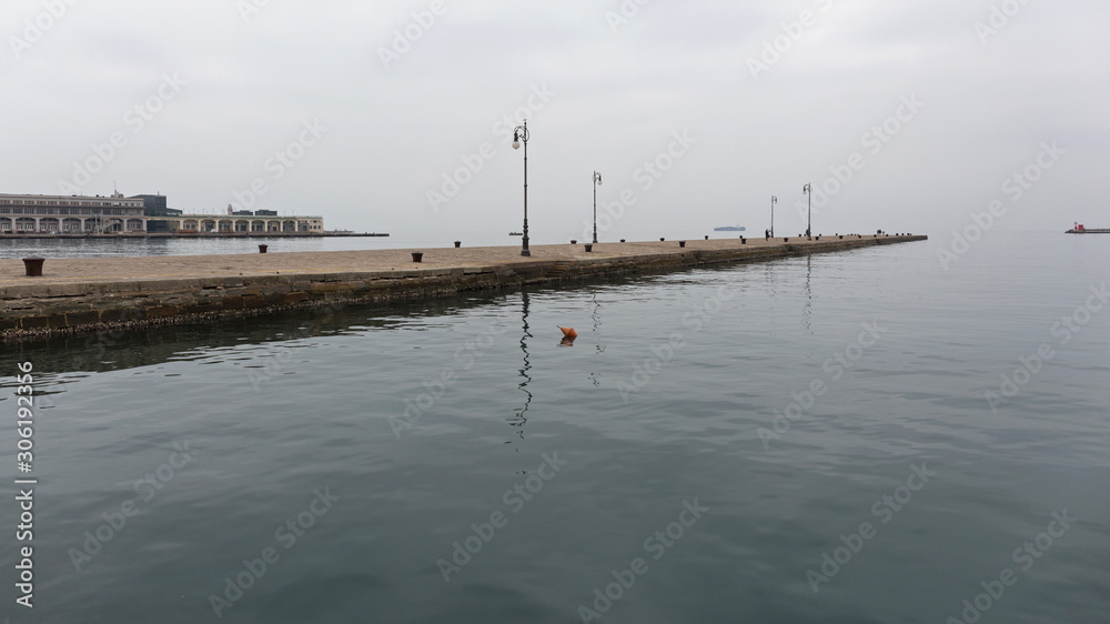 Empty Pier Trieste