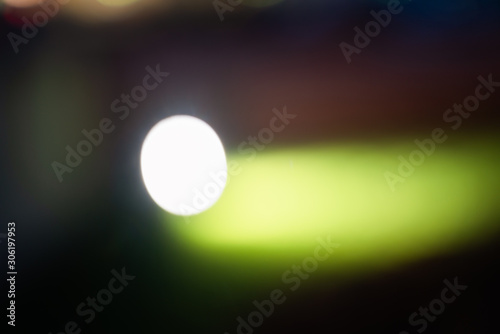 Lenceflare overlay Bokeh