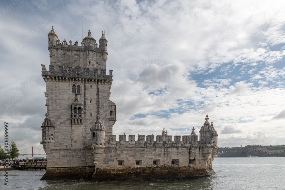 Torre de Belem - das Tor zum Ozean in Lissabon Torre de Belem - das Tor zum Ozean in Lissabon