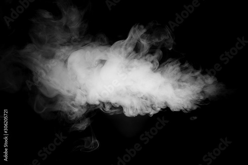 Smoke black &white for background