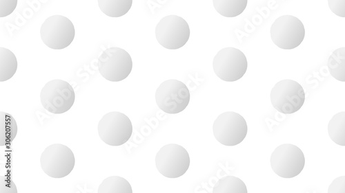 Seamless snowball pattern. Snowballs. Winter. Vector illustration. Stock illustration. 