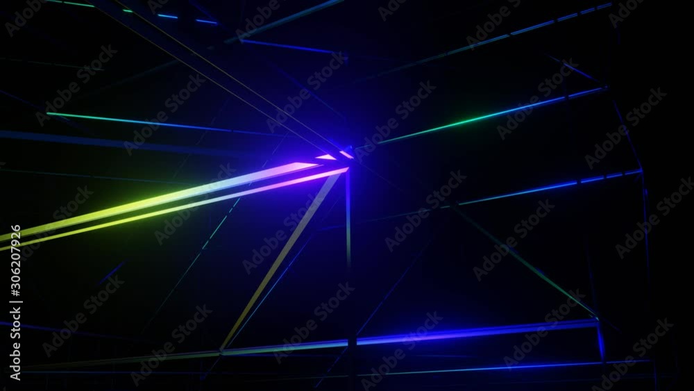 abstract blue laser light background abstract blue laser light background