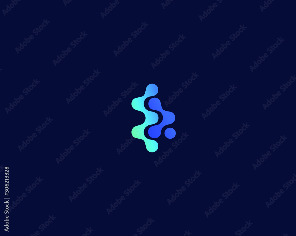 set of Hub Network Connection Line Icon Isolated vector set of Hub Network Connection Line Icon Isolated vector