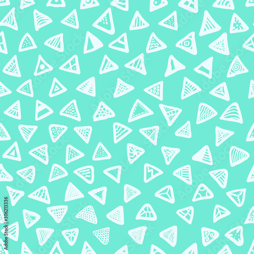 Hand drawn Doodle pattern A...