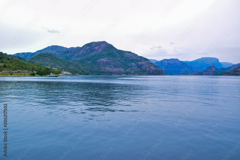 The Hardangerfjord.