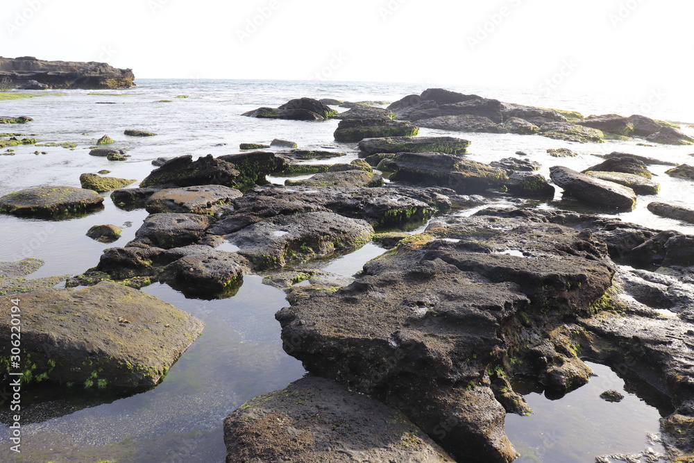 A beautiful view of Tanah Lot temple in Bali, Indonesia