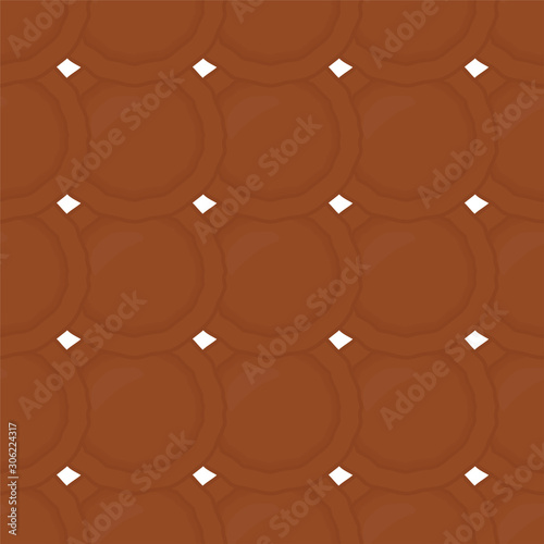 Illustration on theme big set identical biscuit, kit colorful pastry cookie