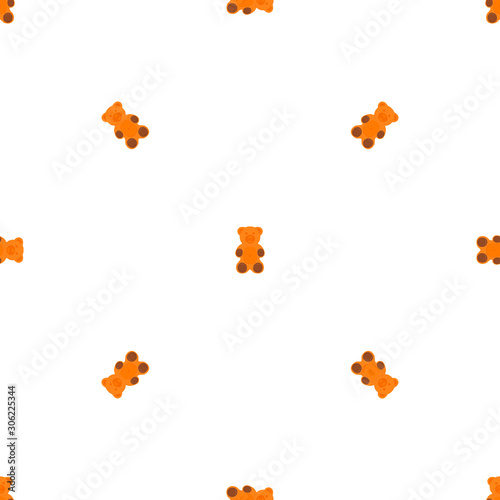 Illustration on theme big set identical biscuit, kit colorful pastry cookie