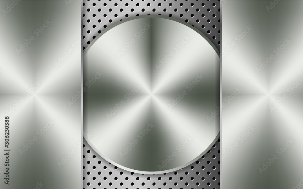 Abstract silver texture metal background with bright metallic color ...