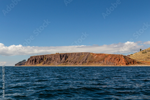 Obraz na płótnie Islands on Titicaca lake. Peru. w salonie