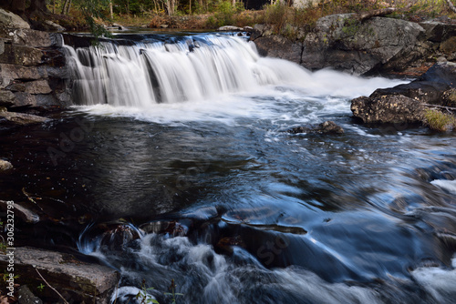 Falls on the Wells River West Groton Vermont in the Fall © Reimar