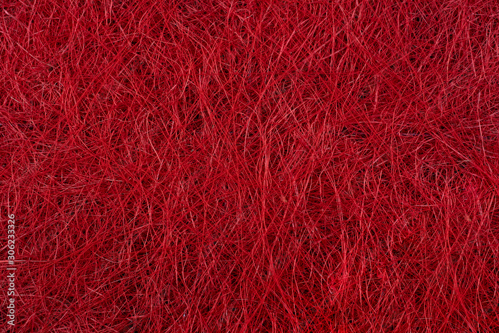 red background formed by very fine thread. texture red background formed by very fine thread. texture
