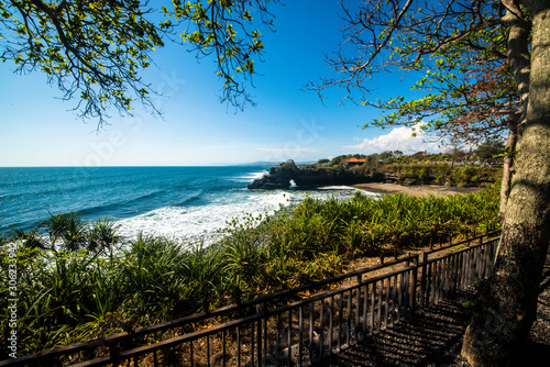 Wallpaper Mural A beautiful view of Tanah Lot temple in Bali, Indonesia Torontodigital.ca