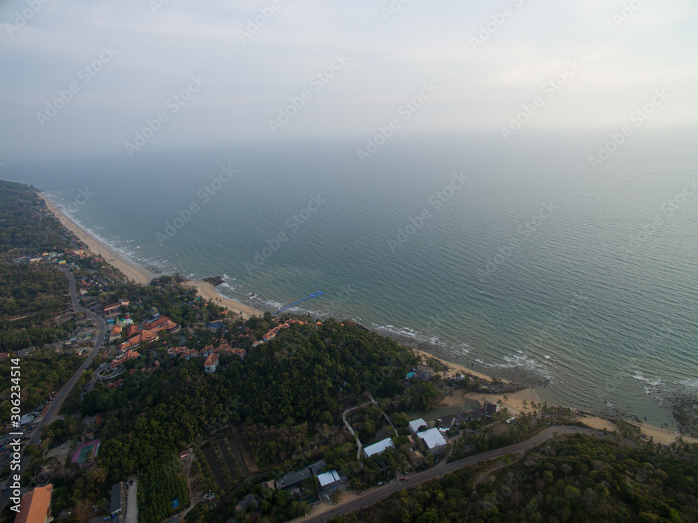 Thailand Insel Koh Lanta von Oben