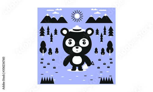 Forest bear