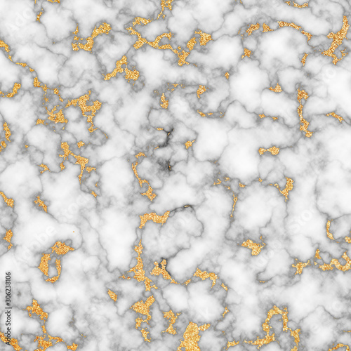 white marble with gold dust texture