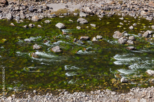 Obraz na płótnie Colca river valley, near the town of Sibayo. Peru. w salonie