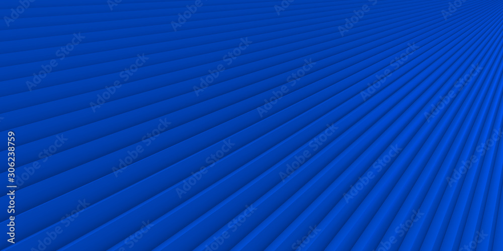 Blue stripe waves pattern futuristic background. 3d render illustration Blue stripe waves pattern futuristic background. 3d render illustration