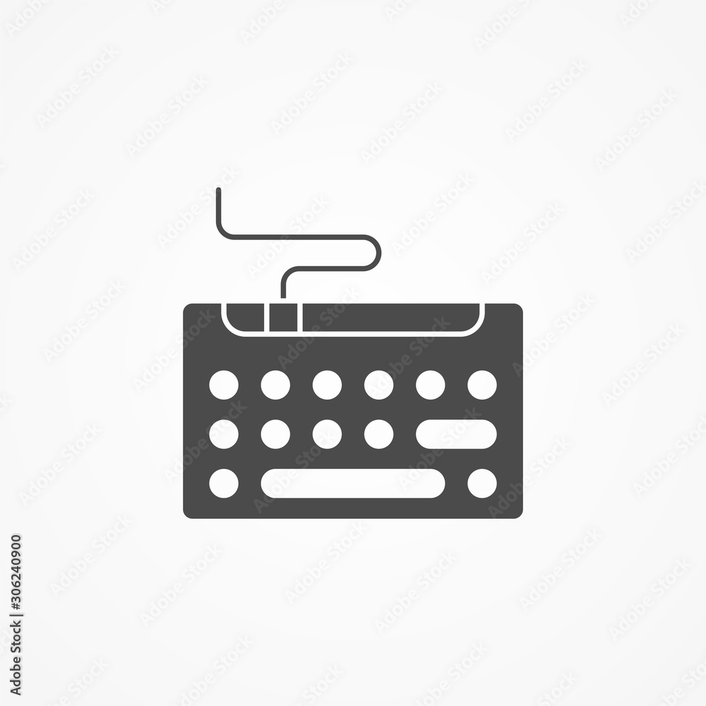 Keyboard vector icon sign symbol Keyboard vector icon sign symbol