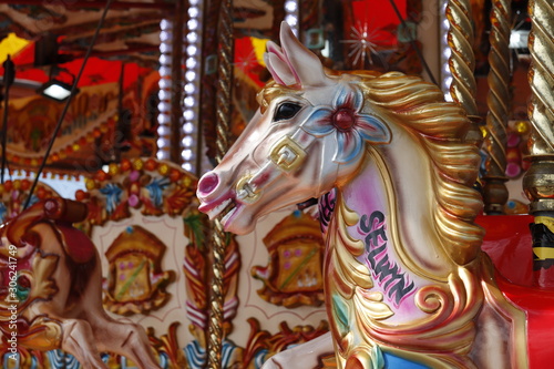 Carousel horse
