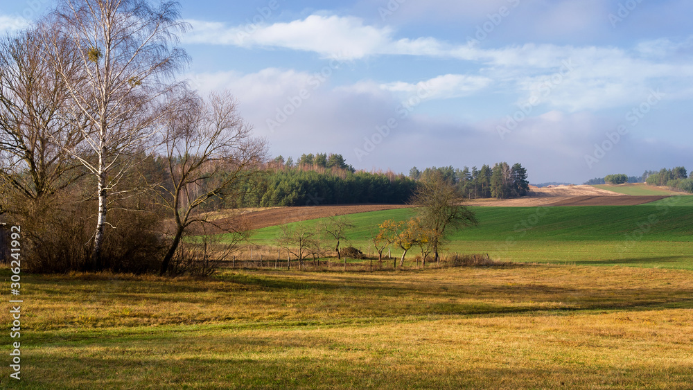 Wzgórza Sokólskie - Podlaska wieś - Krajobraz Podlasia, Polska Wzgórza Sokólskie - Podlaska wieś - Krajobraz Podlasia, Polska