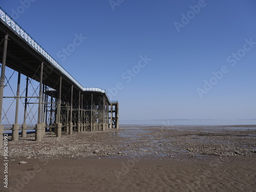 Penarth pier, sunny day