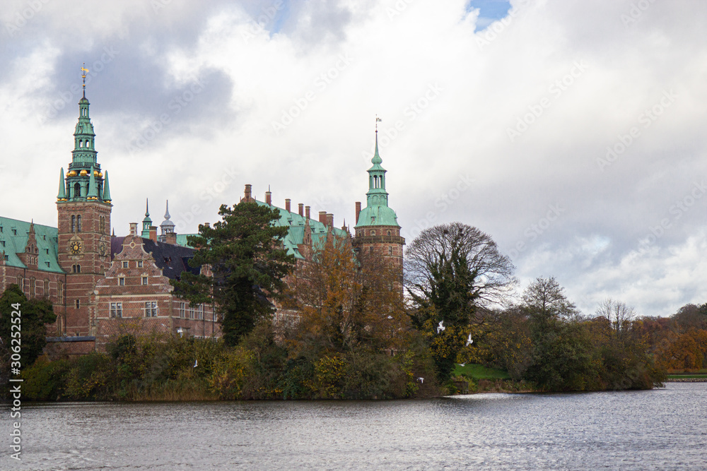 Frederiksberg palace in Hilleroed, north of Copenhagen