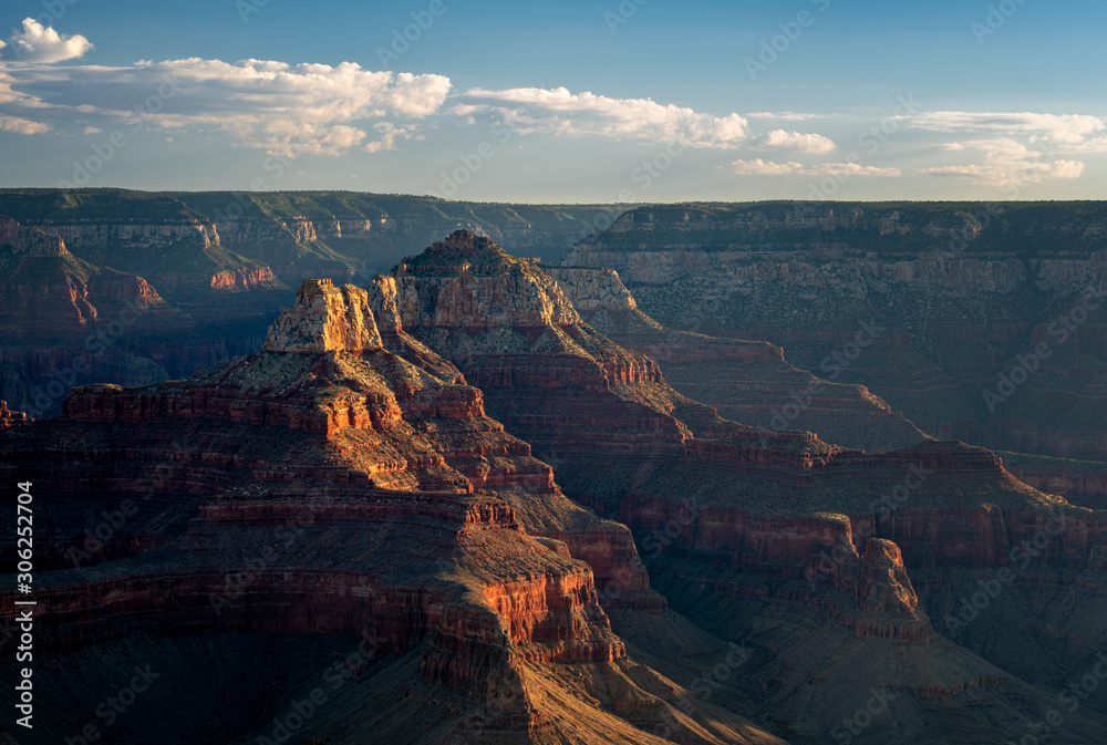 Early Morning Sun, Grand Canyon National Park - Shoshone Point