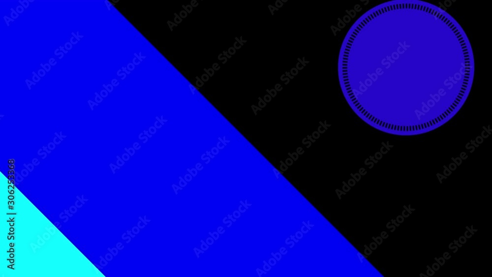 Graphic design that rotates on the right side from top to bottom changing color, composed of colorful shapes and textures, in 16: 9 video format.