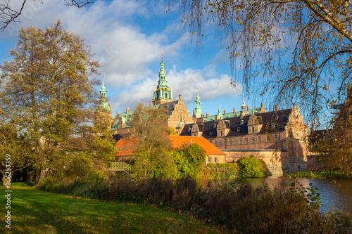 Frederiksberg palace in Hilleroed, north of Copenhagen photo