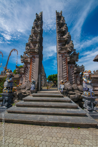 A beautiful view of Ulun Danu Batur temple in Bali, Indonesia