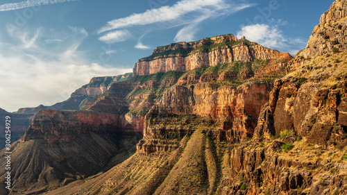 Grand canyon Sunrise on South Kaibab Trail - Cedar Ridge photo