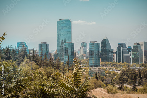 La cuidad de santiago de chile