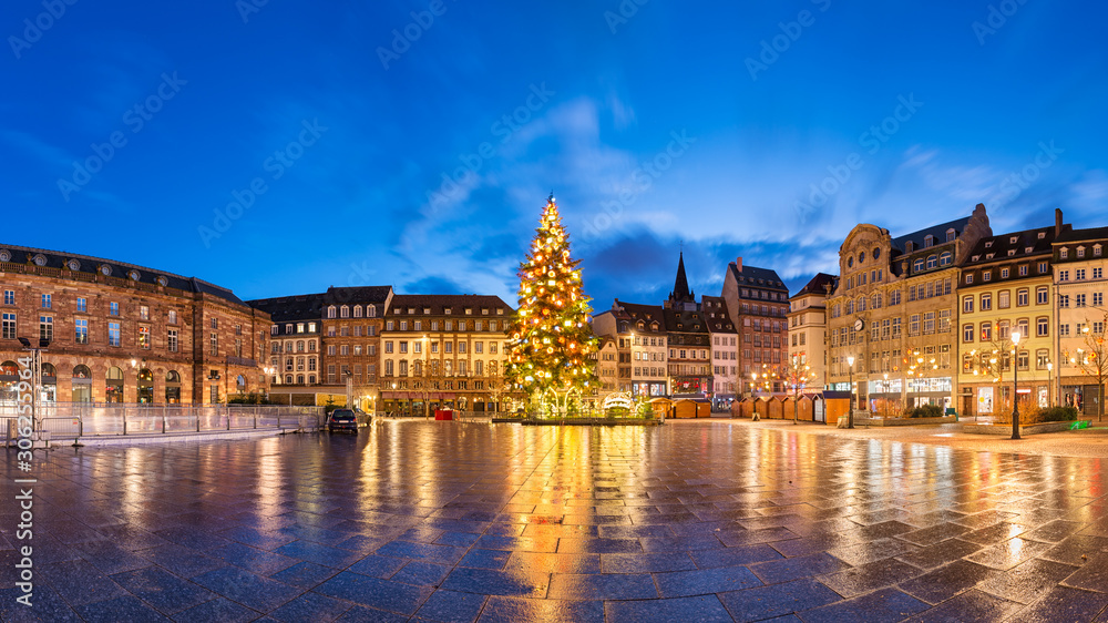 Christmas market in Strasbourg, France