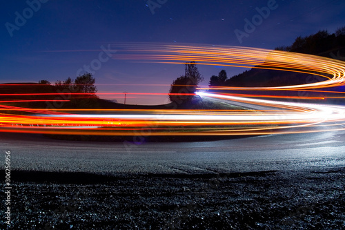 night road