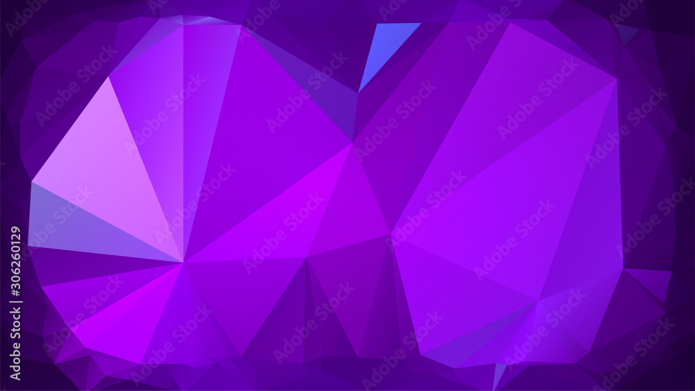 Abstract polygon background. Futuristic triangle pattern. Ice, diamond or crystal geometric backdrop. Modern sci-fi polygon mosaic. Banner, poster or presentation template. Stock vector illustration Abstract polygon background. Futuristic triangle pattern. Ice, diamond or crystal geometric backdrop. Modern sci-fi polygon mosaic. Banner, poster or presentation template. Stock vector illustration