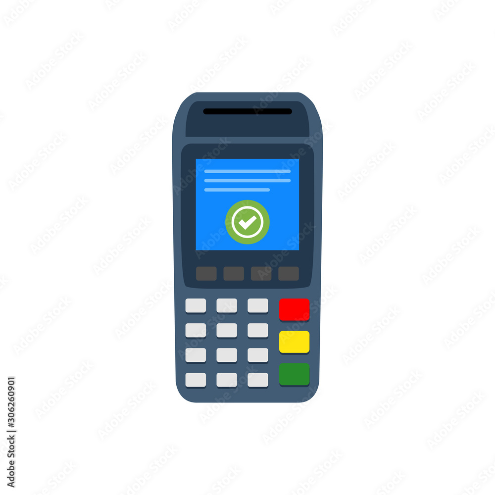 NFC Payment vector design, credit card confirmation machine. contactless payment NFC Payment vector design, credit card confirmation machine. contactless payment