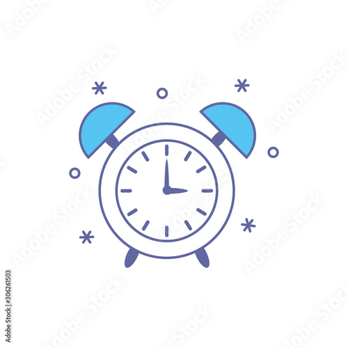 alarm clock fill style icon