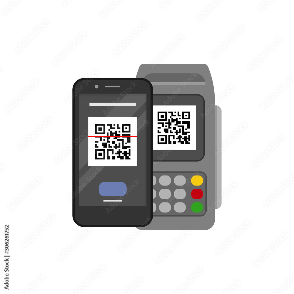 smart phone scan the qr code smart phone scan the qr code