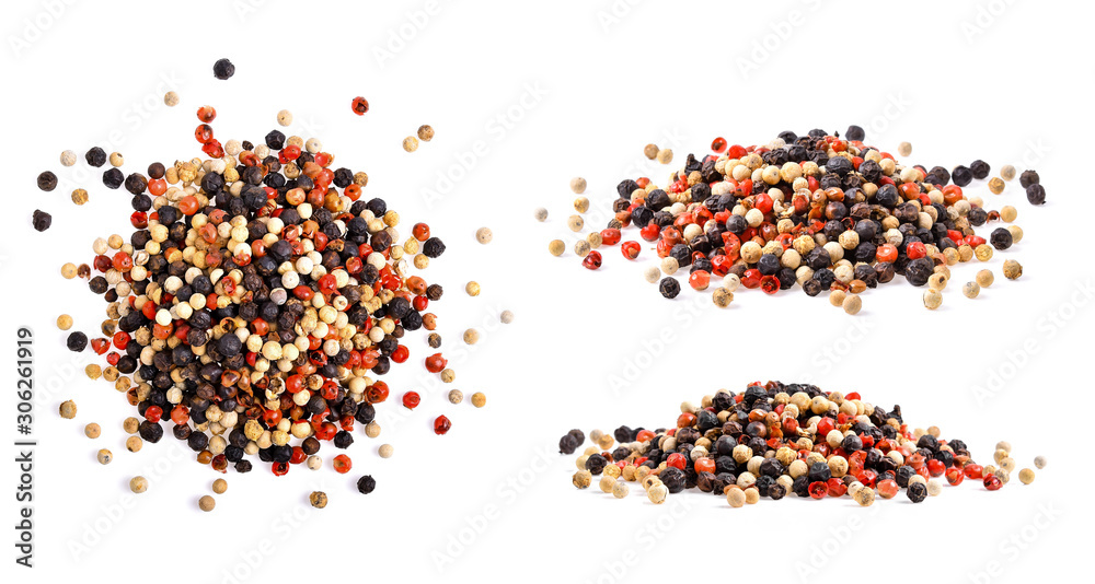 dried peppers isolated on white background dried peppers isolated on white background
