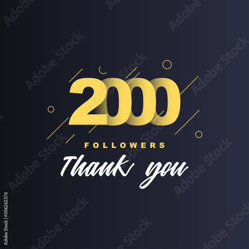2000 Followers thank you