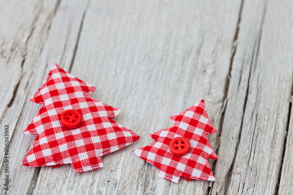 Scandinavian Style Xmas Decoration In Red And White Scandinavian Style Xmas Decoration In Red And White