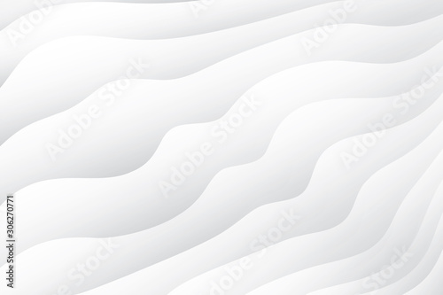 Abstract geometric white and gray color background. Vector, illustration. 