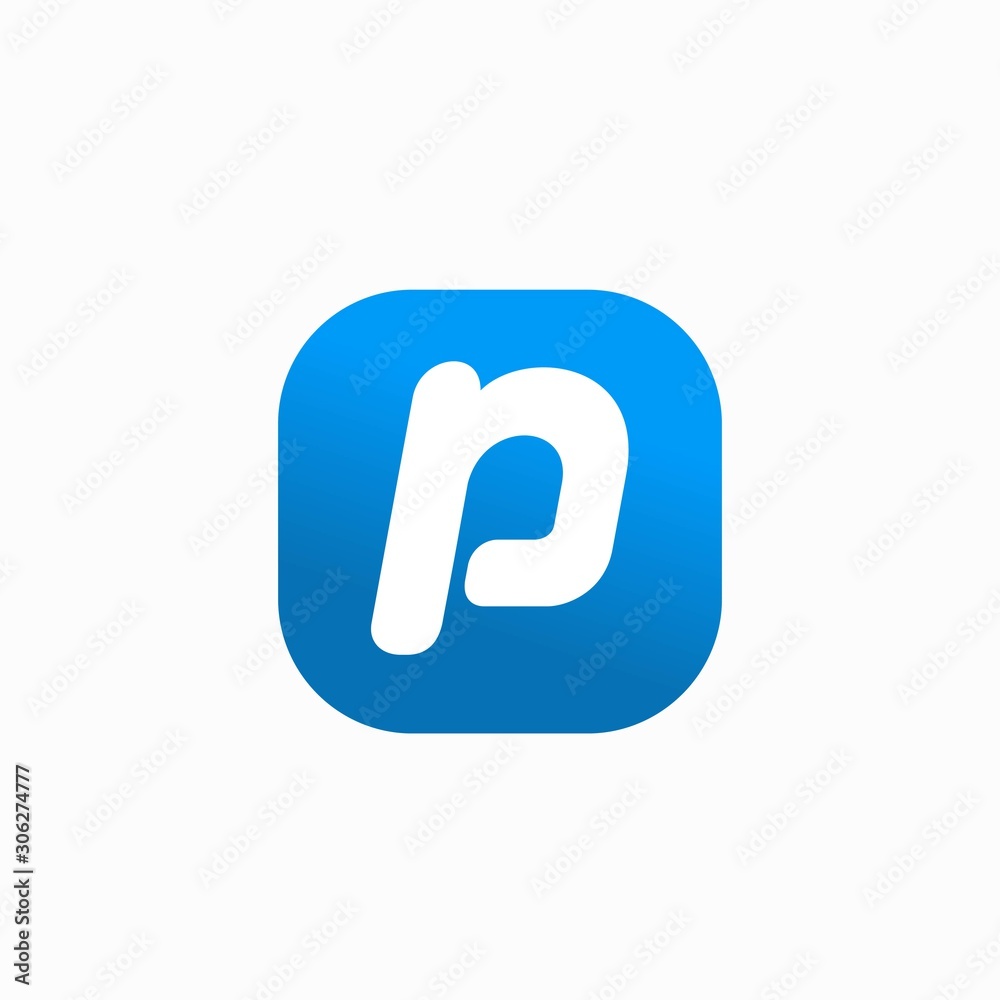 logo icon that formed letter P and letter N logo icon that formed letter P and letter N