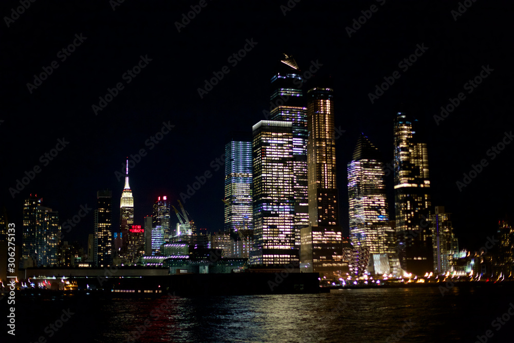 Obraz premium Hudson Yards Nachts